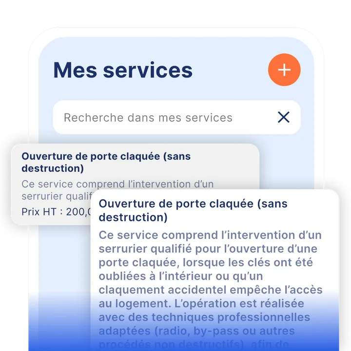 Raccourci de visualisation des articles